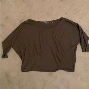 Vince Scoop neck Dolman Sleeve Top